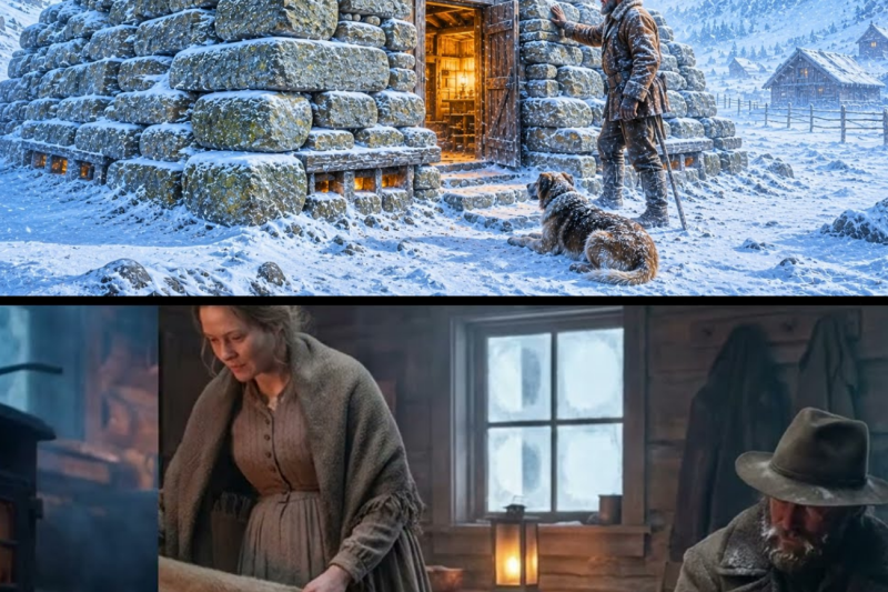 He Wrapped Stone Around His Tiny Cabin and Was Mocked — Then the Blizzard Couldn’t Get Inside