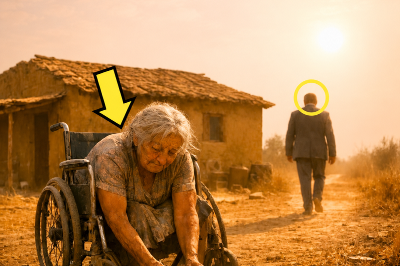 SON ABANDONS ELDERLY MOTHER AFTER WHEELCHAIR… BUT THE UNIVERSE MAKES HIM PAY DEARLY