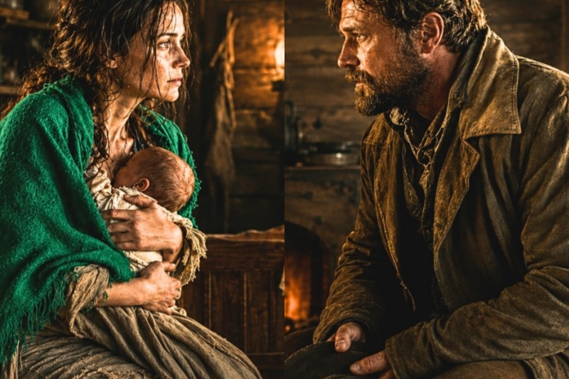 “Can You Quiet a Crying Child?” He Asked the Ragged Woman—And She Saved His Motherless Baby