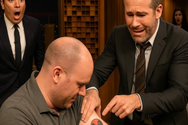 Jimmy Fallon Watched in Tears as Ryan Reynolds Drove to a Little Girl’s Home After the Show!