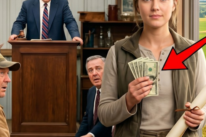 She Walked Into a Bank Auction With $40 Cash — And Left With 900 Acres