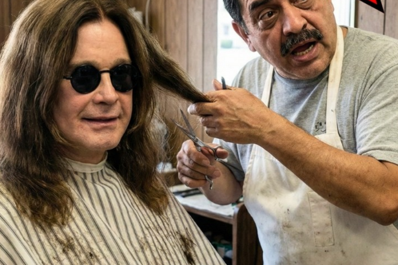 Barber Said “The Guy Who Sang Paranoid Is a Maniac” While Cutting Ozzy Osbourne’s Hair