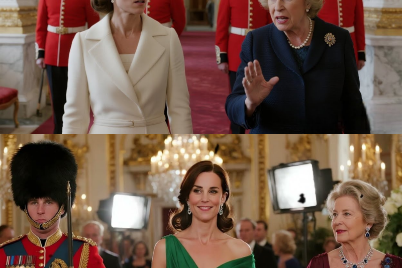 Camilla FURIOUS! King’s Guard Forms Human Shield Around Kate Middleton 👑🛡️