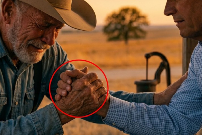 was just a song for the old blind man… until the CEO grandson showed up and presented George Strait