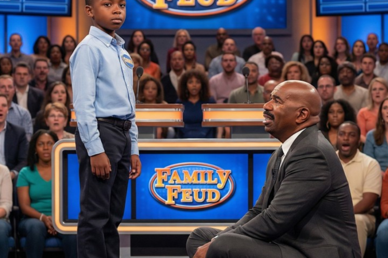 A 10-Year-Old Boy Answered One Question on Family Feud — Steve Harvey Never Recovered From It…