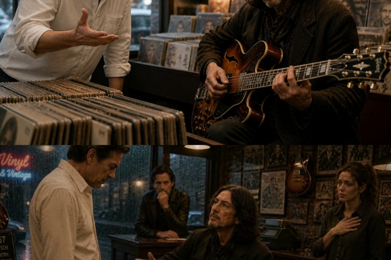 Record Shop Owner MOCKED a Quiet Old Man’s Guitar Choice — Then George Harrison Played ONE Note