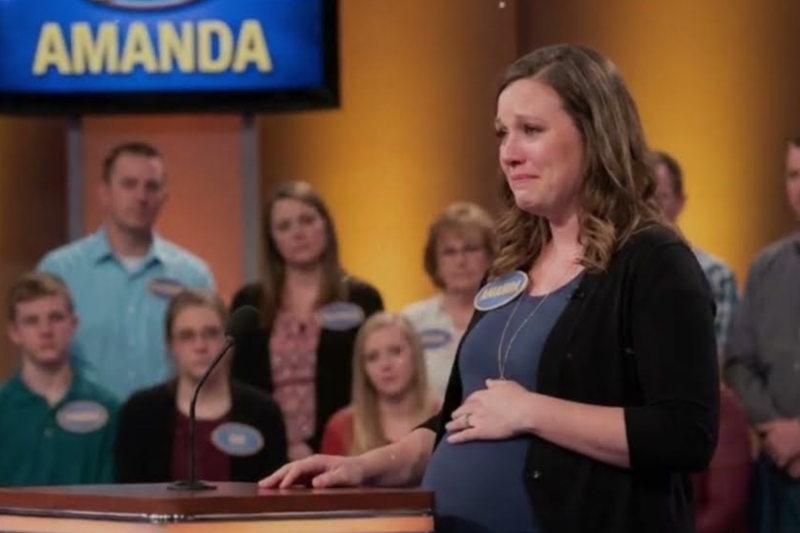 Family Feud STUNS When Pregnant Woman Shares the Truth About Her Baby’s Father