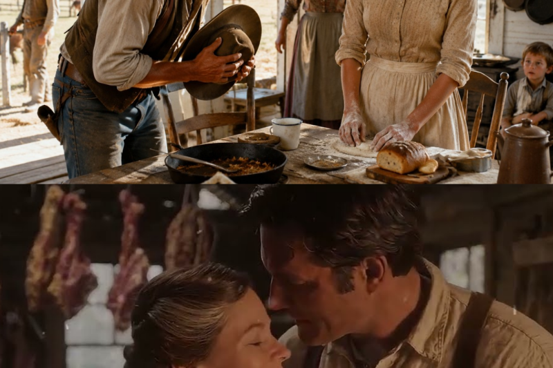 “You Call That Supper?” He Snapped at the Tired Widow—By Morning He Was Begging to Stay