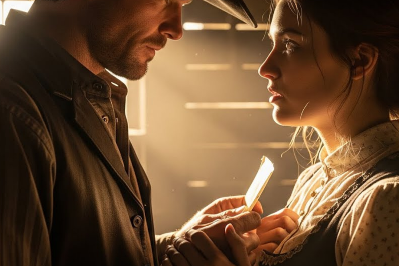 She Begged Him Not to Take It Off—When He Did, The Truth Froze His Soul