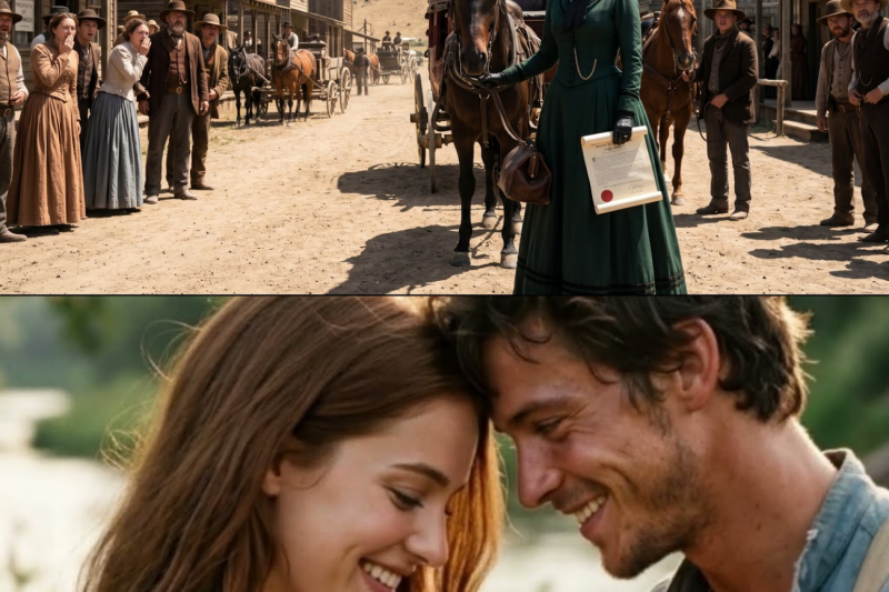 Forty Years After He Rode Off Without a Word, the Old Cowboy Came Back to the Only Woman He Loved”