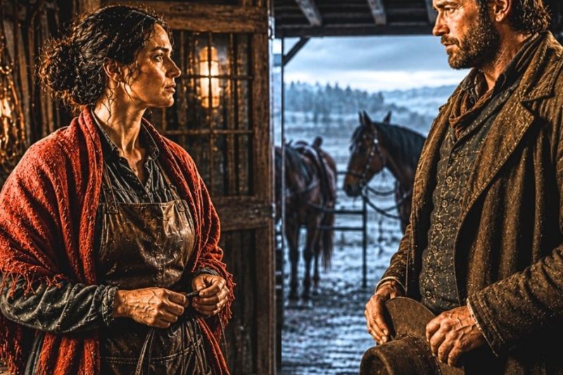 “Keep the Cabin,” He Said—Then the Rancher Asked the Disgraced Woman to Keep Him Too