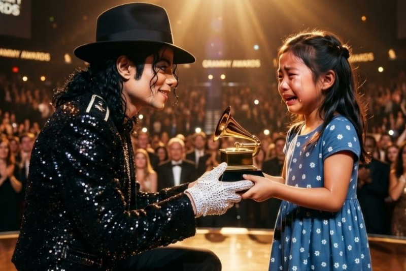 Michael STOPPED the Grammys For a Crying 9 Year Old Orphan — What He Did Next Changed Everything