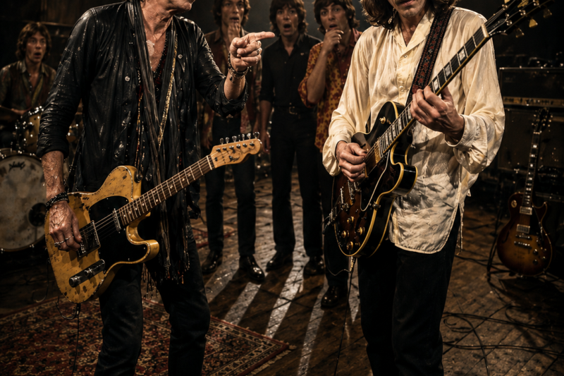 Keith Richards DARED George Harrison to Play It Live — Seconds Later, Nobody Could Speak!