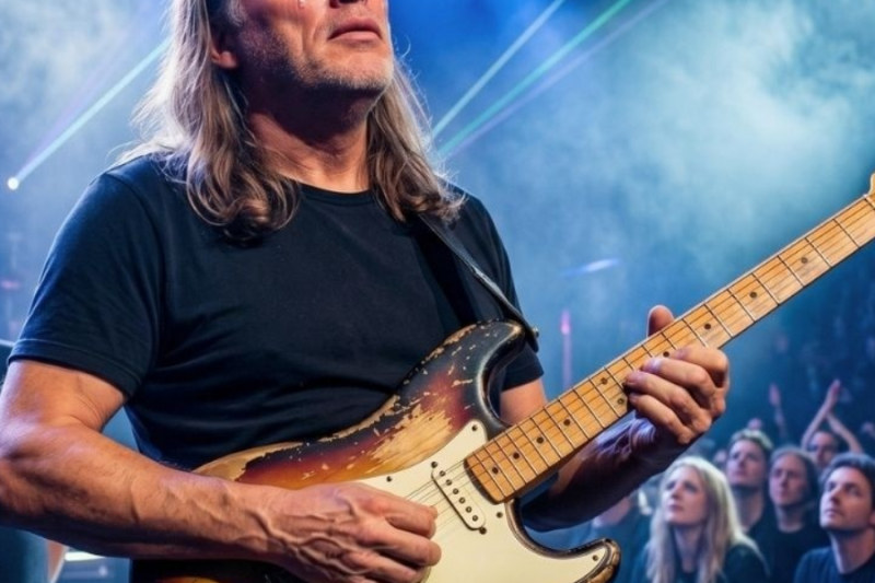 A fan came on stage during Pink Floyd’s biggest show — whispered to the band and changed everything