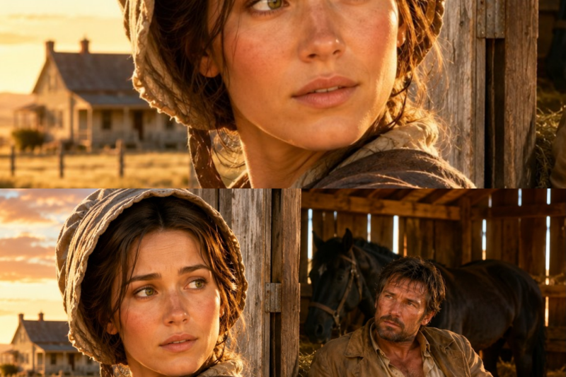 The Wounded Gunman Asked to Sleep in Her Barn, But the Lonely Widow Found the Truth in His Past