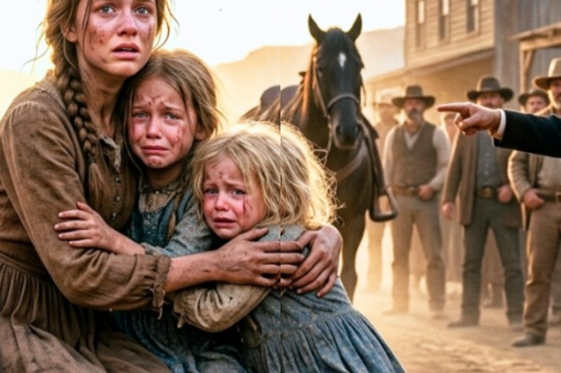 Three Sisters Were Sold And Forgotten—Then The Cowboy Everyone Feared Arrived