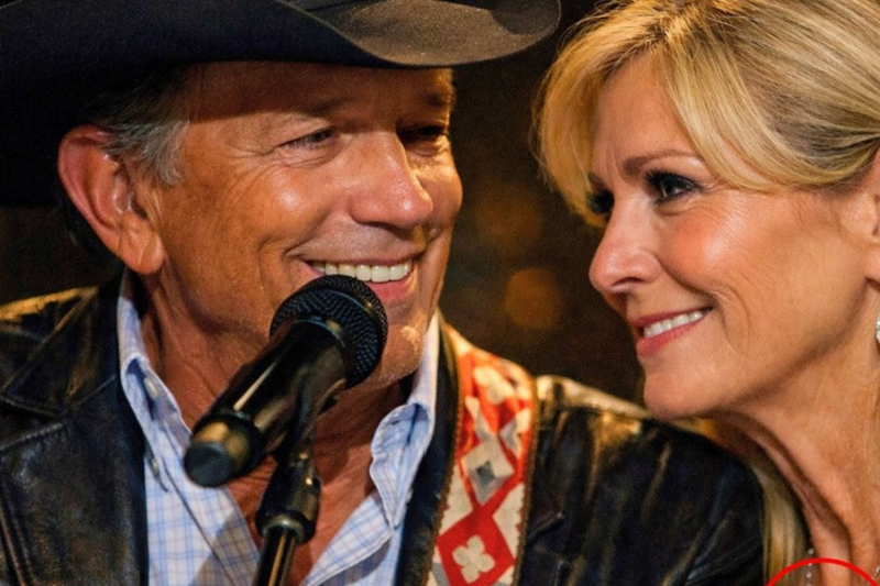 George Strait moved the audience by dedicating a powerful song to his wife.