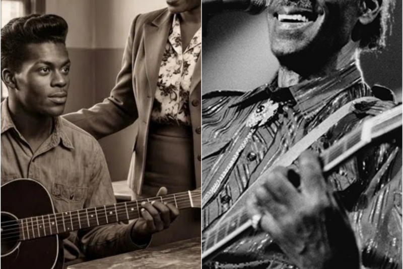 They Handed Chuck Berry a Guitar at School – What He Did Next Was UNBELIEVABLE