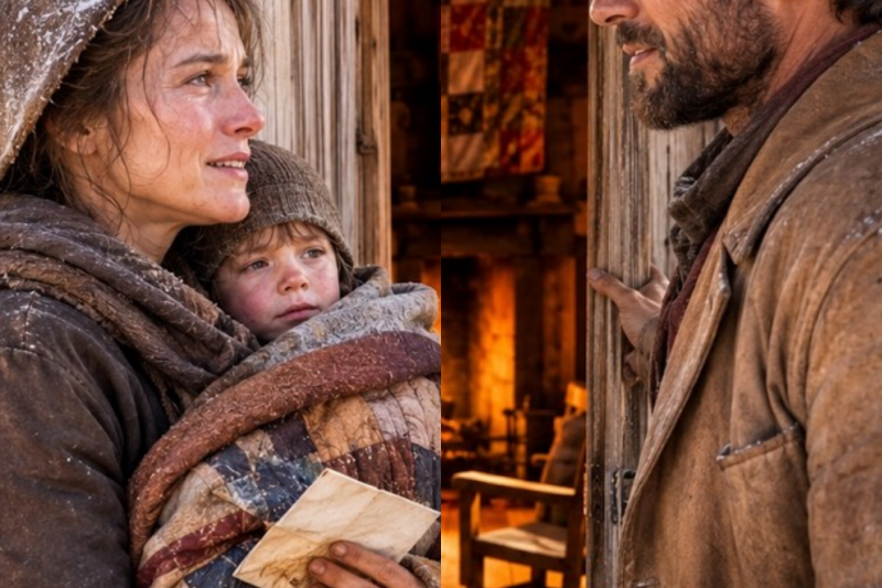 The Widow Had No Fire Left—So the Lonely Rancher Opened His Door and Let the Whole Town Talk