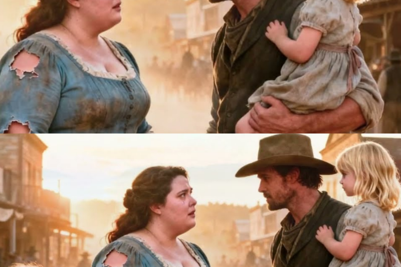 “I’m Too Plain to Love,” Said the Curvy Woman — The Cowboy Proved Her Wrong