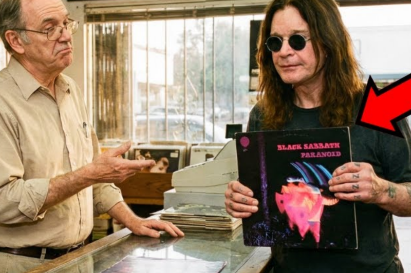 He Told Ozzy Osbourne “You Can’t Afford This Signed Record” — But The Signature Was Ozzy’s Own