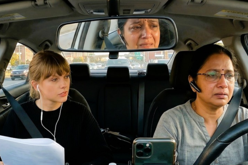 Uber Driver Picks Up Taylor Swift — What She Hears Through Bluetooth Will Make You CRY Forever