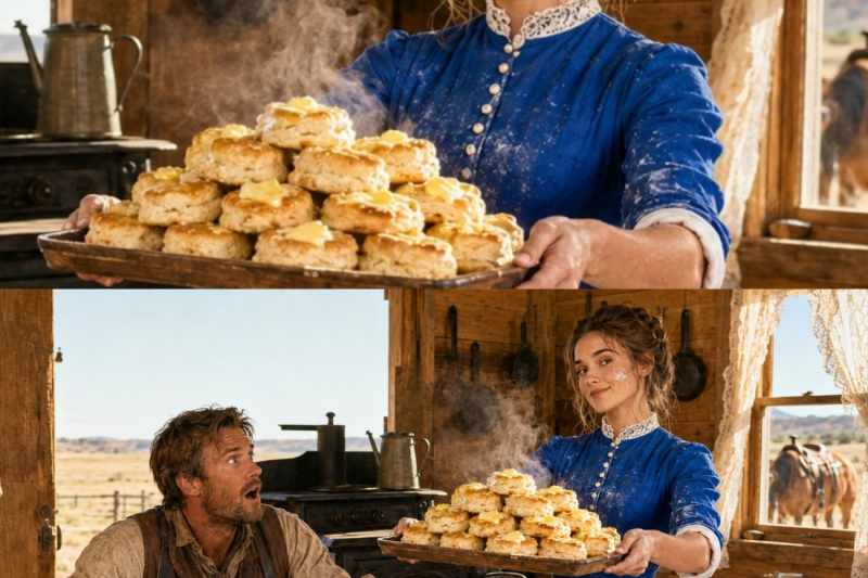 “If You Can Make Biscuits, You Can Stay”—Her Biscuits Saved His Ranch and Then His Life