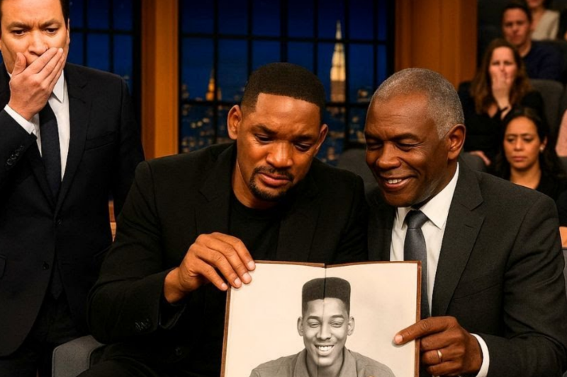 Jimmy Fallon Cries When Will Smith Whispers, “I Was Just a Kid Trying to Figure It Out.”