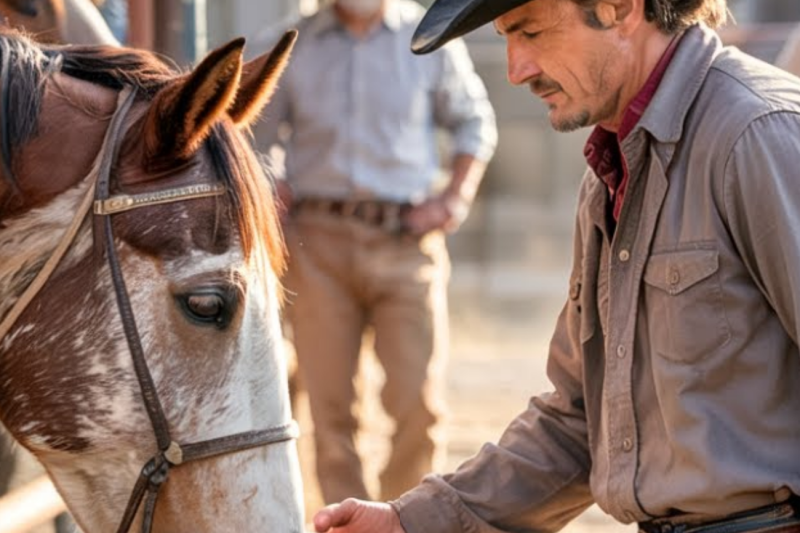 The Cowboy Buys An Old Horse Out Of Pity, Never Imagining The Incredible Secret It Was Hiding