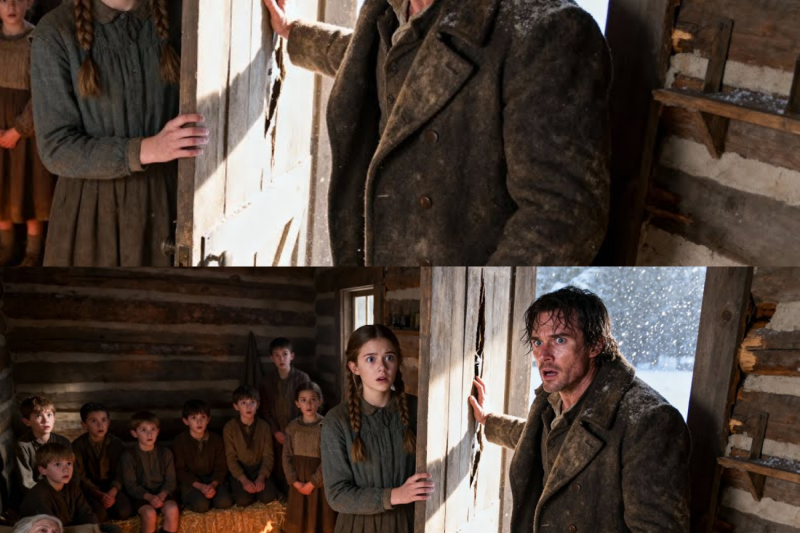 Millionaire Cowboy Pay a Wages to an Old Couple, Until He Saw They Cabin is “Orphans House”