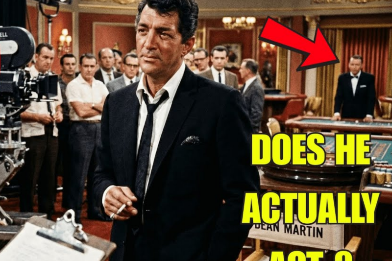 A Sentence was SPOKEN on the set of OCEAN’S ELEVEN and Dean Martin’s response LEFT everyone STUNNED!