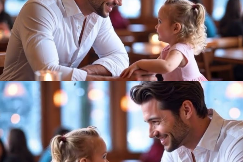 The Blind Date Was Empty—Until a Little Girl Walked In and Said, “My Mommy’s Sorry She’s Late.”