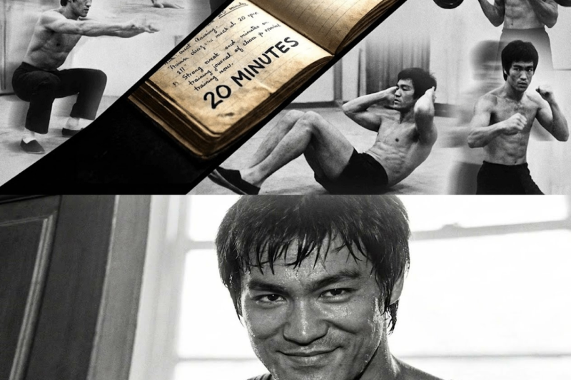 A Friend Found Bruce Lee’s Training Journal — The 20 Minute Routine That Built a Legend