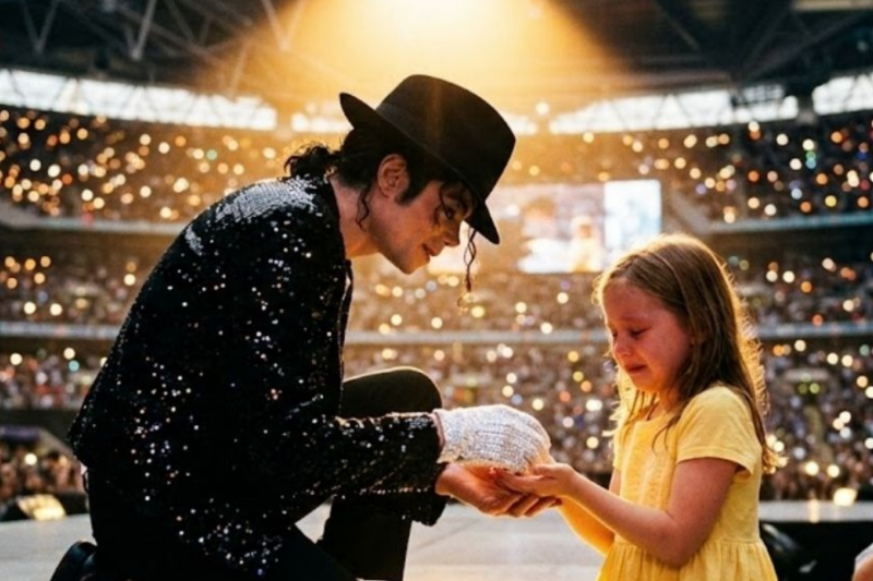 Michael Jackson Left His Glove to a Blind Girl 20 Years Later She Revealed What He Whispered
