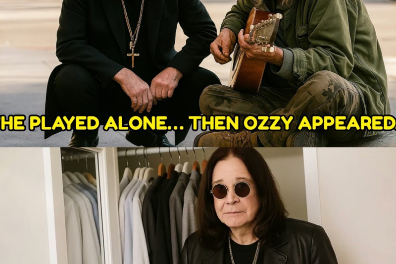 He Played ‘Iron Man’ on the Street… Then Ozzy Osbourne Showed Up….