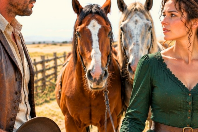 He Had Written Off Those Stolen Horses — The Widow Who Brought Them Back Changed His Whole Life