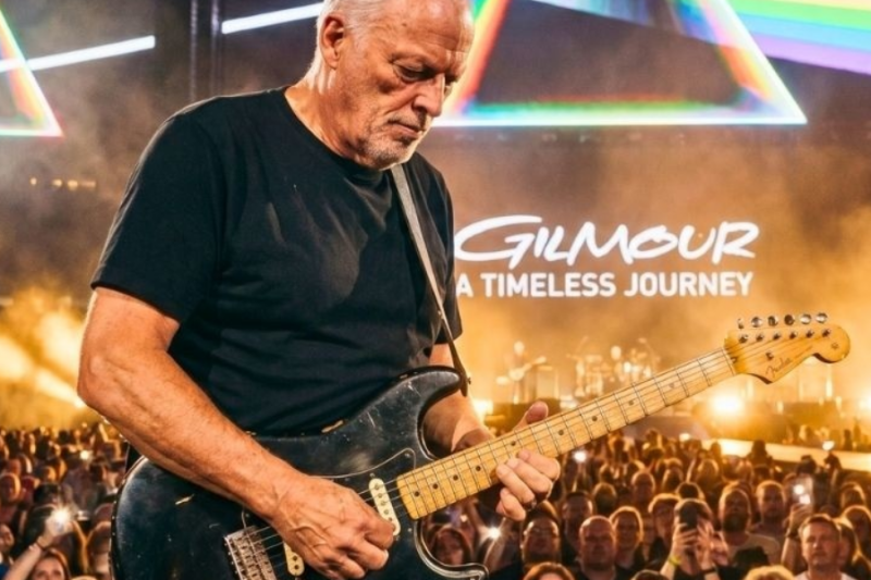 David Gilmour was hired for two weeks – what shocked people was that they begged him to stay.