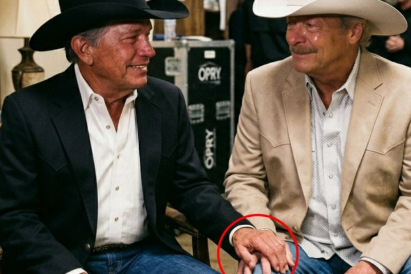 George Strait revealed live that Alan Jackson SAVED his career and his words STOPPED everything.