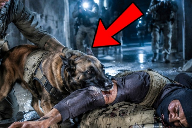 This K9 Dog Was Failing Every Drill — Until a SEAL Whispered a Word No One Else Had Heard