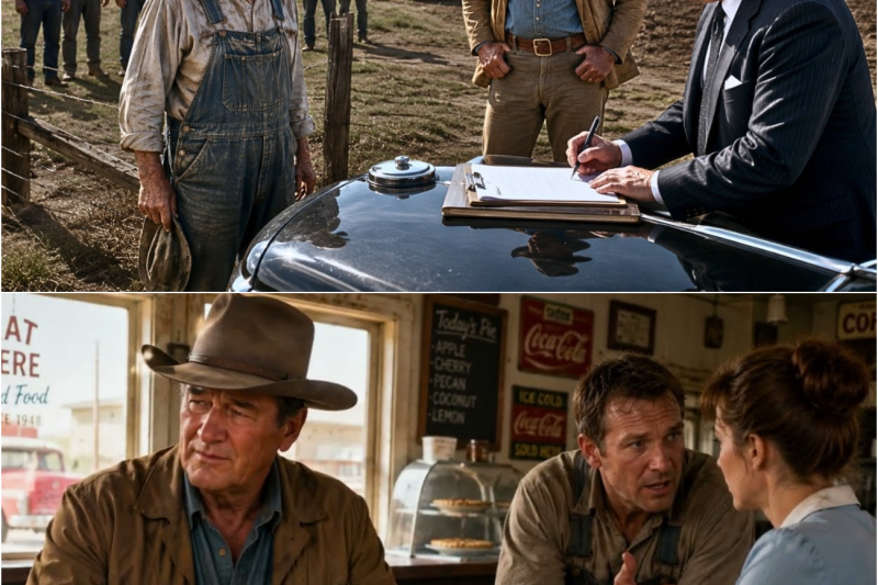 John Wayne Saw a Banker Take an Old Farmer’s Land in Oklahoma — Then He Did Something Nobody Expecte