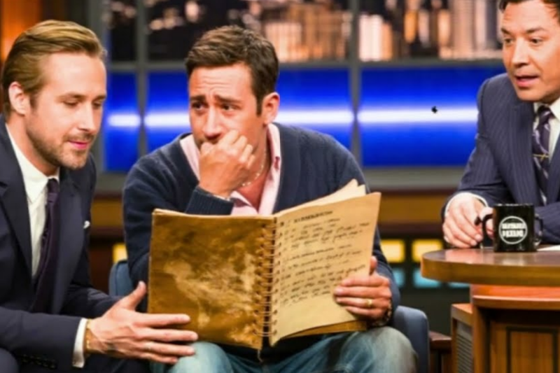 Jimmy Fallon SPEECHLESS When Ryan Gosling Suddenly Stops Interview After Hearing This