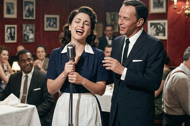 A Poor Waitress Was Forced to Sing for Tips — Sinatra’s Unexpected Move SHOCKED Everyone