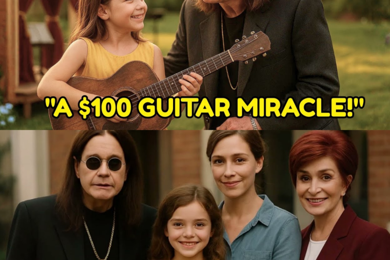 She Tried Selling Her Dad’s Guitar for $100 — Then Ozzy Osbourne Showed Up…