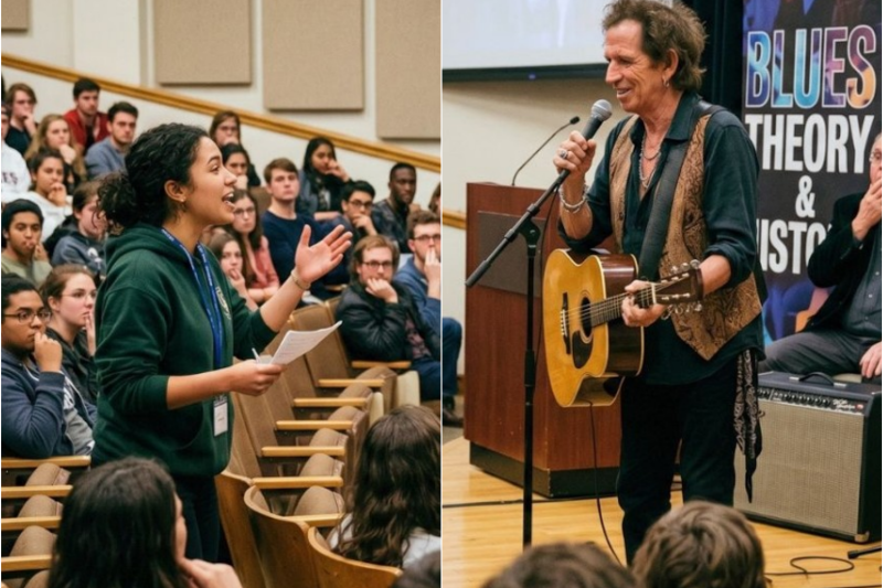 ‘I Think You’re Misunderstanding Blues Theory’ — Student Told This To KEITH RICHARDS By Mistake