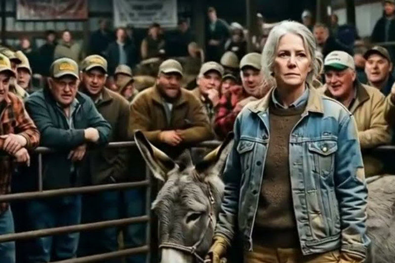 They LAUGHED when she put a DONKEY with her 40 SHEEP — what he stopped in ’89 saved them all…