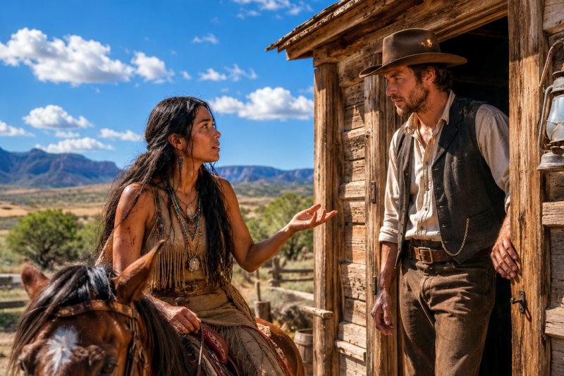 “Let Me Stay One Night,” the Apache Widow Whispered… And I Said, “You Can Stay As Long As You Need.”