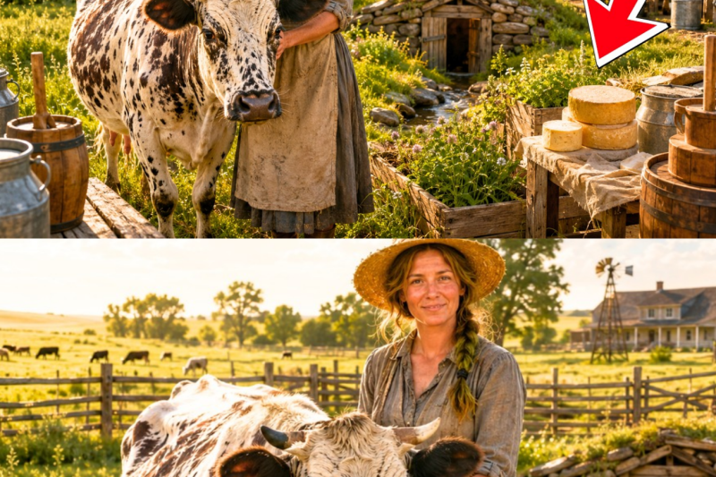 A Single Frontier Woman Rescued One Strange Cow — And Built a Dairy Farm No One Could Explain