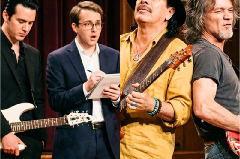 Teacher Said “Let Me Teach You Guitar” to Carlos Santana. Eddie Van Halen Heard Everything