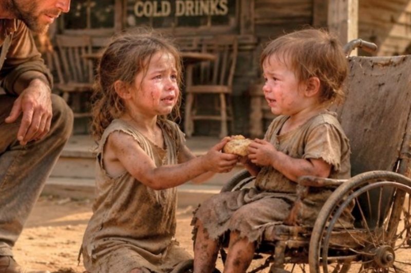 “We’re So Hungry…” —The Cowboy Saw Their Last Crust and Made a Choice