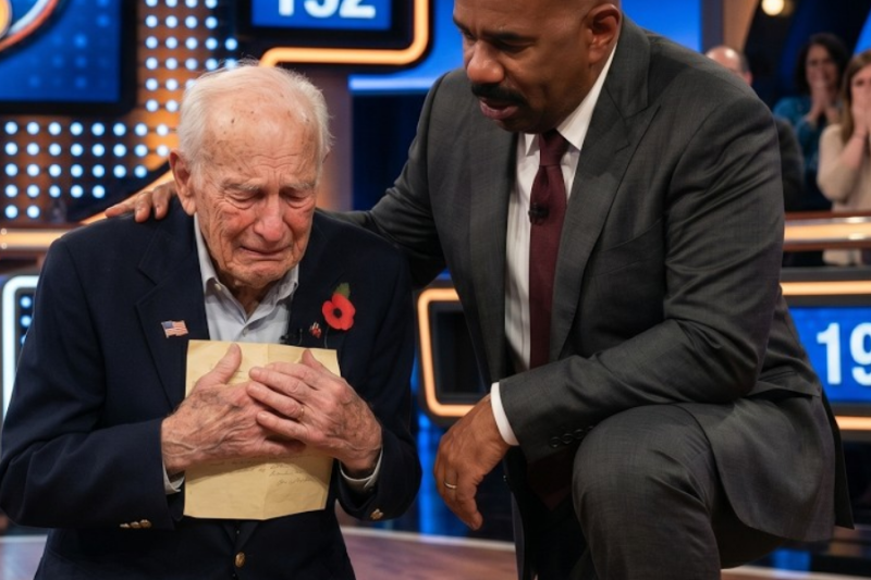 Steve Harvey WALKS OFF Stage When 95-Year-Old Reveals What His Wife Did Before She PASSED